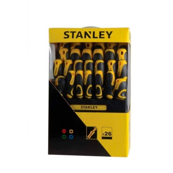 Набір викруток 26 шт. "ESSENTIAL" Stanley STHT0-62142
