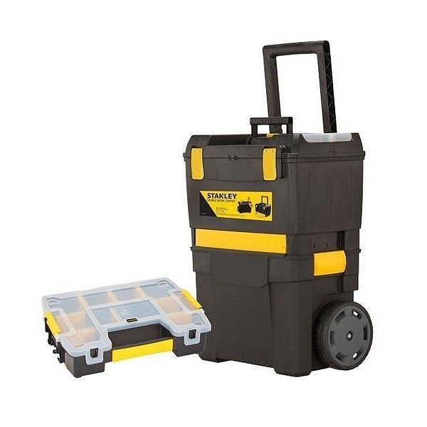 Ящик з колесами + ящик-органайзер (бонус комплект) Stanley STST1-73645
