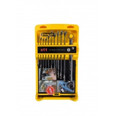 Набір ключів комбінованих 11 шт подовжених (7, 8, 9, 10, 11, 12, 13, 14, 15, 16, 17 мм) Stanley 4-94-647