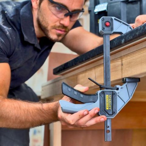 Струбцина-заскочка плотницька 4 шт набір FatMax (2хFMHT0-83235 + 2хFMHT0-83232) Stanley FMHT0-83243