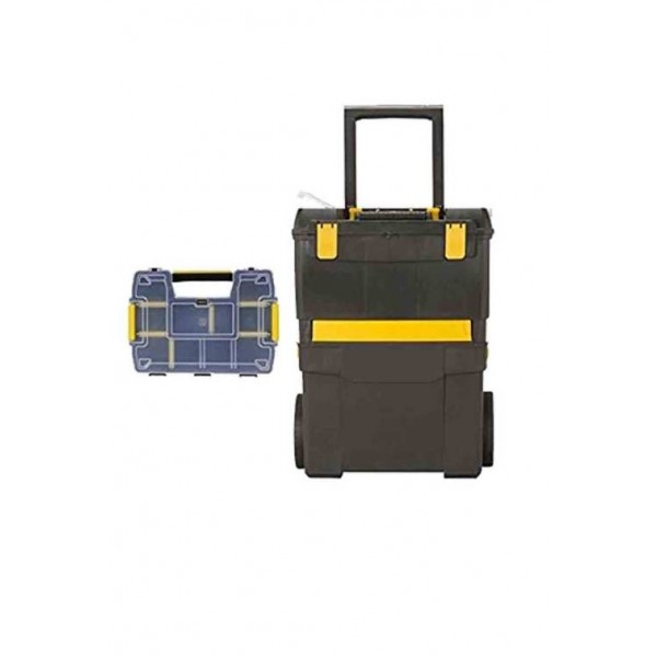 Ящик з колесами + ящик-органайзер (бонус комплект) Stanley STST1-73645