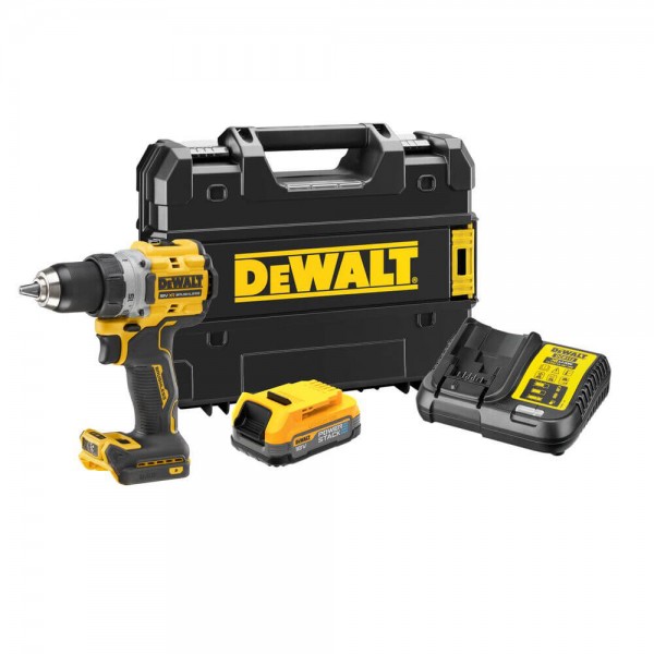 Дриль-шурупокрут безщітковий DeWALT DCD800E1T XR Li-Ion PowerStack 18 В