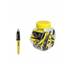 Маркери-міні "Stanley®" із загостреним наконечником чорні контейнер 72 шт. Stanley 1-47-324_72