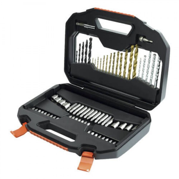 Набір біт, головок торцевих і свердел 70 предметів BLACK & DECKER A7184