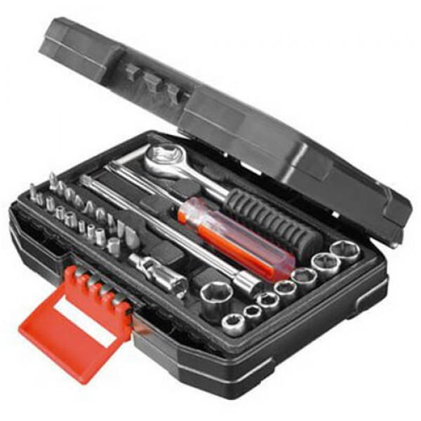 Набор бит и головок торцевых 31 предмет BLACK&DECKER A7142
