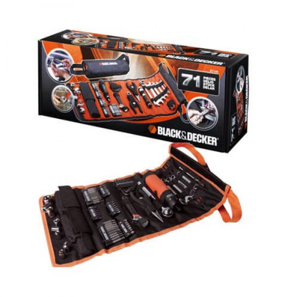 Набір інструментів автомобільний BLACK + DECKER A7144