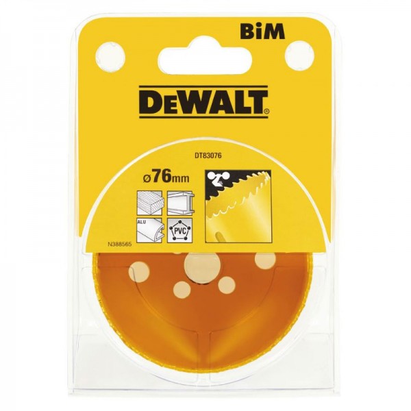 Ціфенбор-коронка биметаллическая DeWALT DT83076