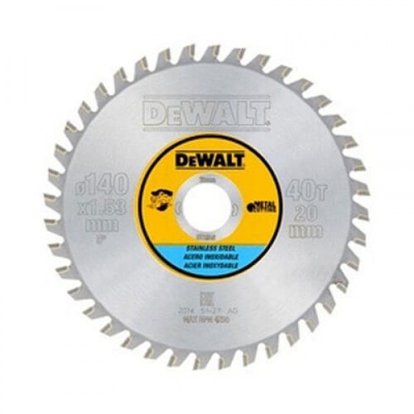 Диск пильний METAL CUTTING DeWALT DT1918