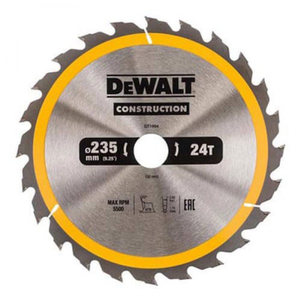 Диск пильний СONSTRUCTION DeWALT DT1954