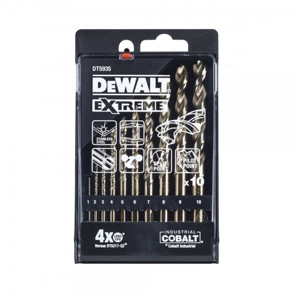 Набір свердел по металу DeWALT DT5935