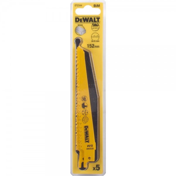 Полотно пильне для спеціальних матеріалів DeWALT DT2344