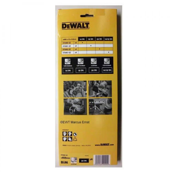 Полотно пильне для металу DeWALT DT8461
