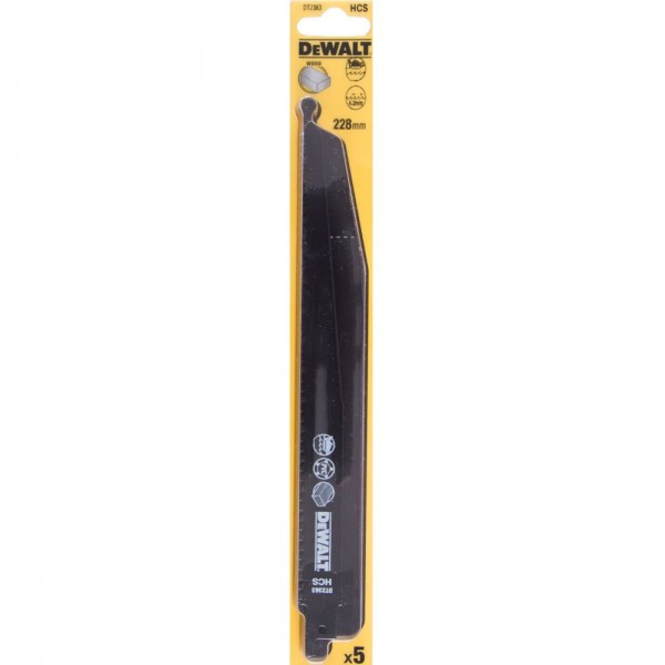 Полотно пильне біметалічне DeWALT DT2363