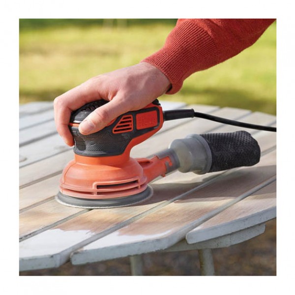 Шліфмашина ексцентрикова мережева BLACK + DECKER KA199