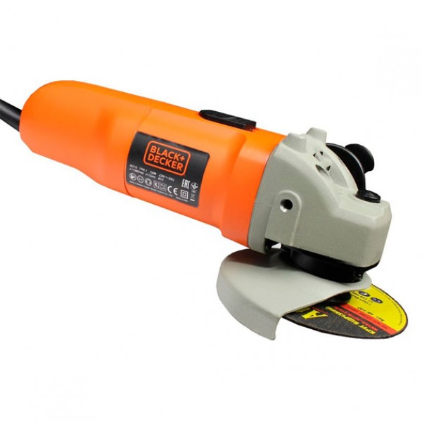 Шліфмашина кутова - болгарка мережева BLACK + DECKER KG115
