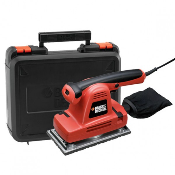 Шліфмашина вібраційна мережева BLACK + DECKER KA274EKA