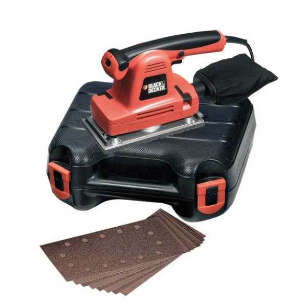 Шліфмашина вібраційна мережева BLACK + DECKER KA274EKA