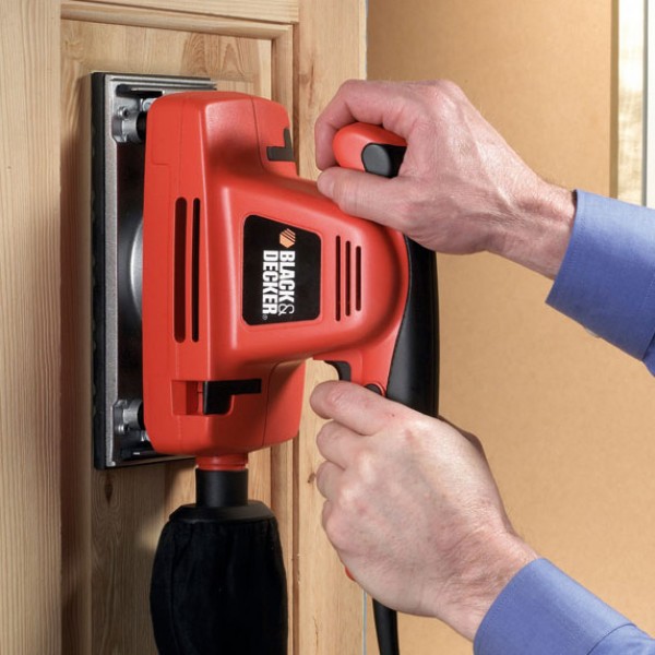 Шліфмашина вібраційна мережева BLACK + DECKER KA274EKA