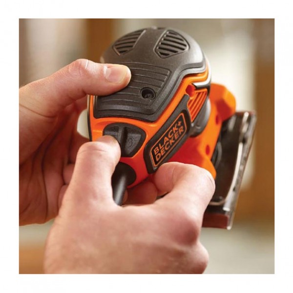 Шліфмашина вібраційна мережева BLACK + DECKER KA450