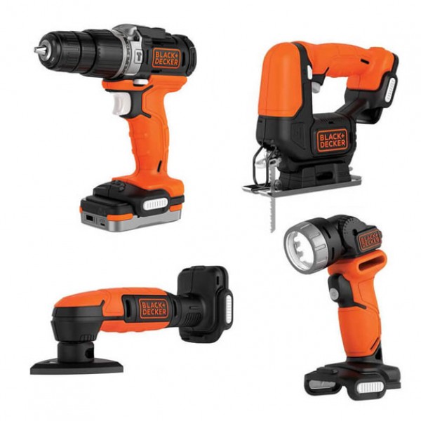 Набір з двох інструментів BLACK + DECKER BDCK123S2S