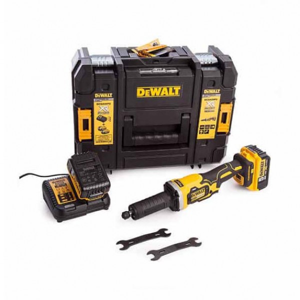 Прямошлифовальная машина акумуляторна бесщеточний DeWALT DCG426P2