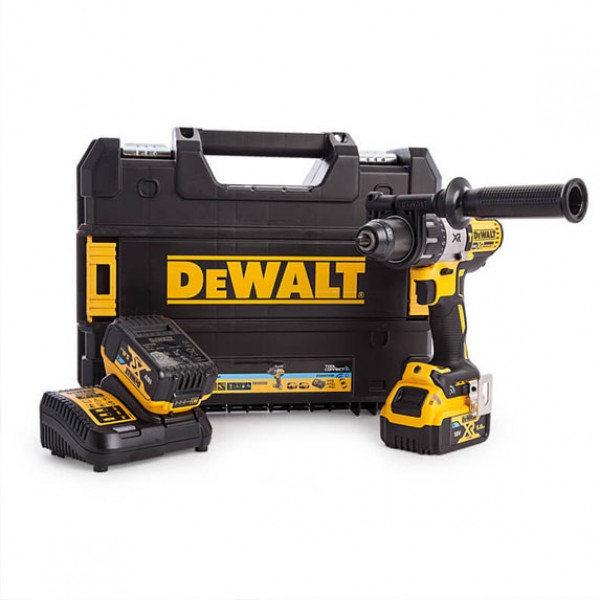 Дрель-шуруповерт аккумуляторная бесщёточная ударная DeWALT DCD997P2B