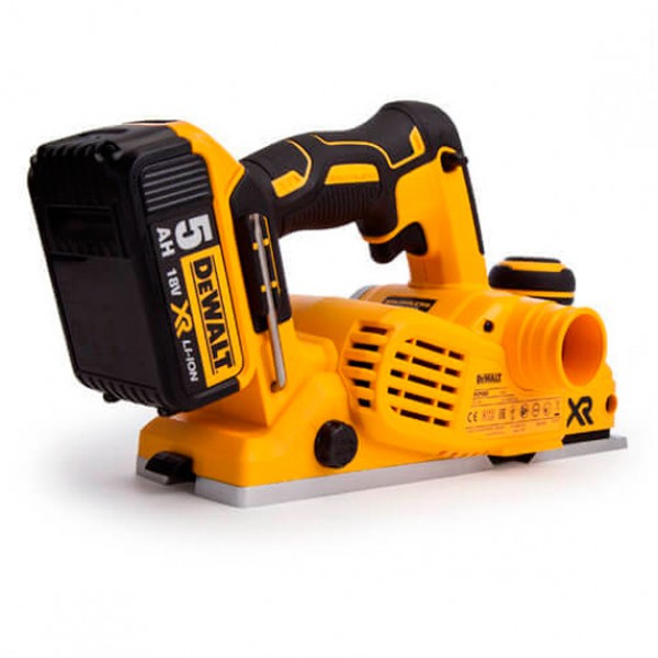 Рубанок акумуляторний бесщеточний DeWALT DCP580P2