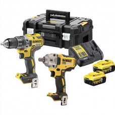 Набір з двох інструментів безщіткових DeWALT DCK2077P2T