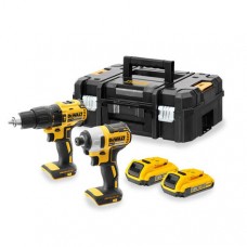 Набір з двох інструментів безщіткових DeWALT DCK2060D2T