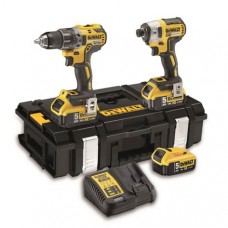 Набір з двох інструментів безщіткових DeWALT DCK266P3