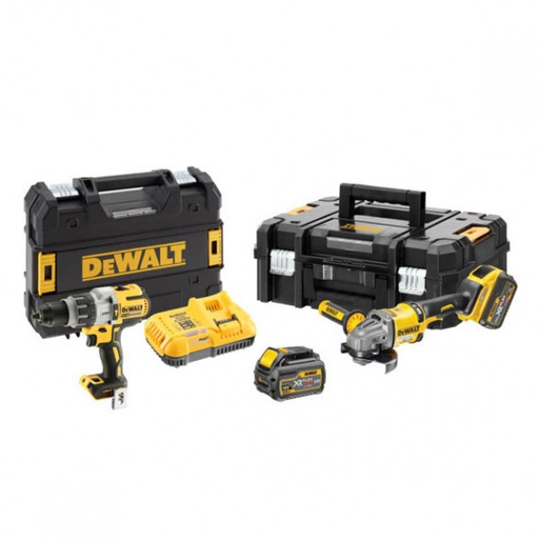 Набір з двох інструментів DeWALT DCK2055T2T