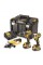 Набор из трех инструментов с бесщеточным двигателем DeWALT DCK383P2T
