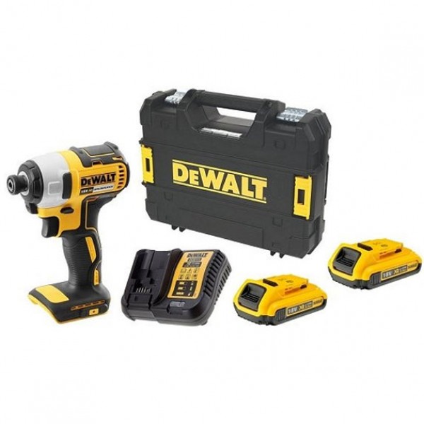 Шуруповерт аккумуляторный ударный бесщеточный DeWALT DCF888P2B