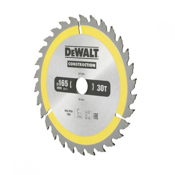 Диск пильний CONSTRUCTION DeWALT DT1935