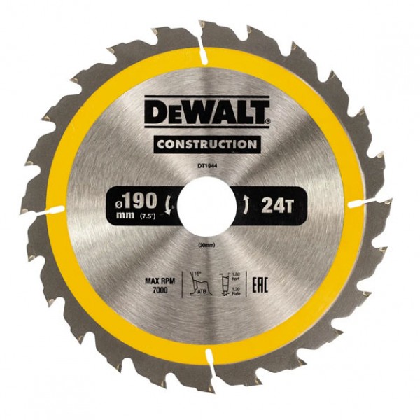Диск пильний DeWALT DT1944