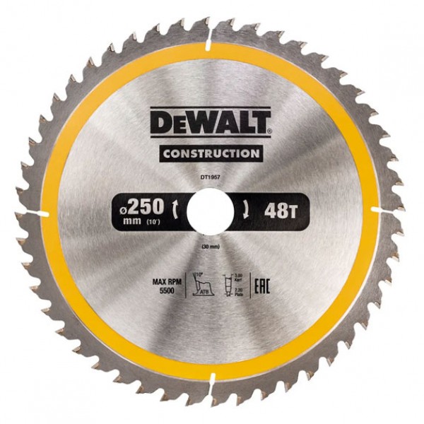 Диск пильний DeWALT DT1957