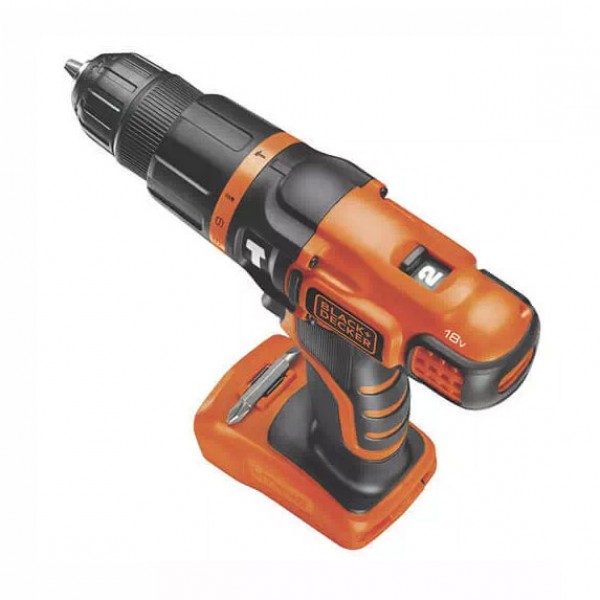 Дриль акумуляторний ударний BLACK + DECKER BDCH188N