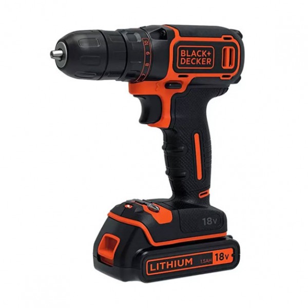 Дриль-шуруповерт акумуляторна BLACK + DECKER BDCDC18KB