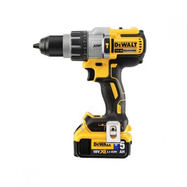 Дрель-шуруповерт аккумуляторная бесщёточная ударная DeWALT DCD996P2B