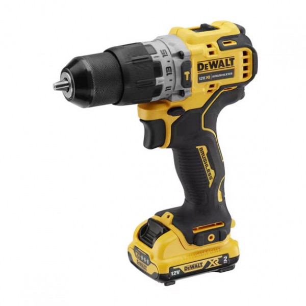Дрель- акумуляторна безщіткового ударна DeWALT DCD706D2