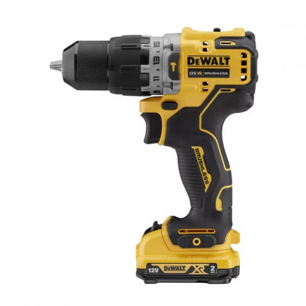 Дрель- акумуляторна безщіткового ударна DeWALT DCD706D2