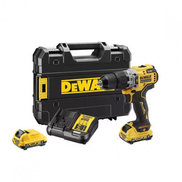 Дрель- акумуляторна безщіткового ударна DeWALT DCD706D2