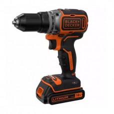 Дриль-шуруповерт акумуляторна бесщеточний BLACK + DECKER BL186KB