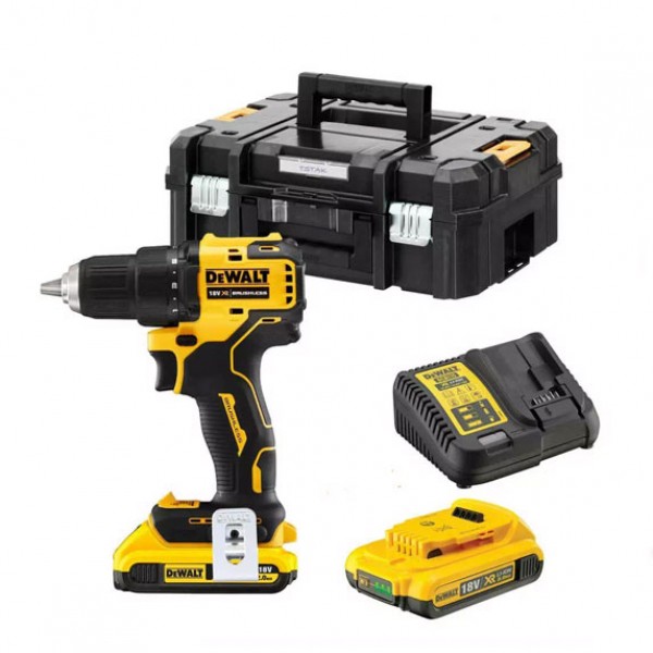 Дриль-шуруповерт акумуляторний бесщітковий DeWALT DCD708D2T