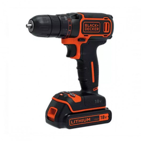 Дриль-шуруповерт акумуляторна BLACK + DECKER BDCDC18B