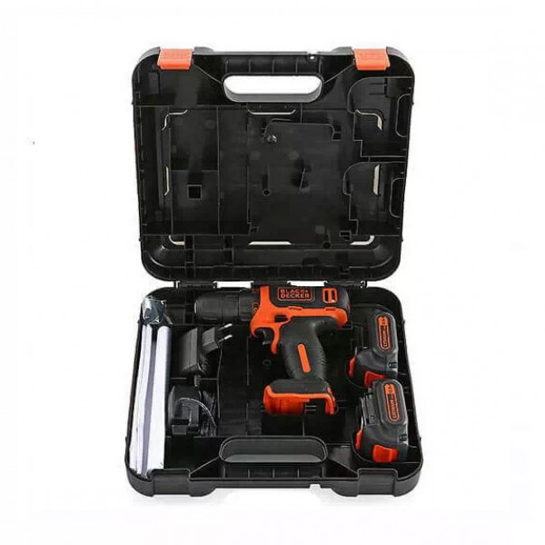 Дриль-шуруповерт акумуляторна BLACK + DECKER BDCDD12KB