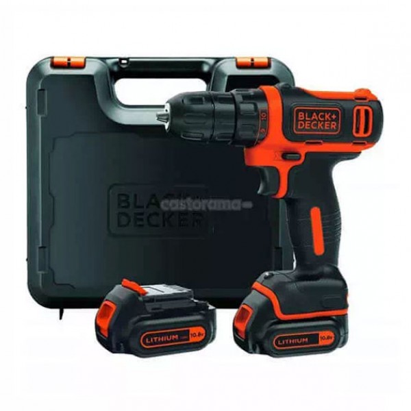 Дриль-шуруповерт акумуляторна BLACK + DECKER BDCDD12KB