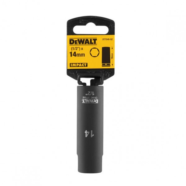 Головка торцева ударна довга IMPACT DeWALT DT7548