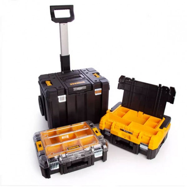 Комплект ящиков и тележка TSTAK DeWALT DWST1-81049