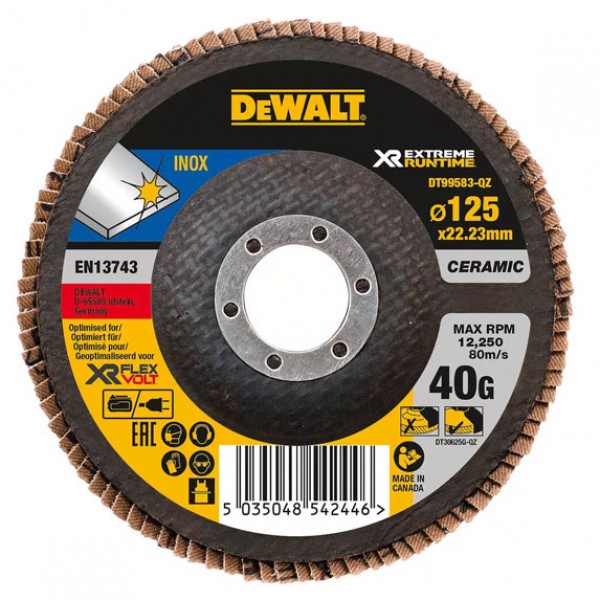 Коло шліфувальний пелюстковий DeWALT DT99583